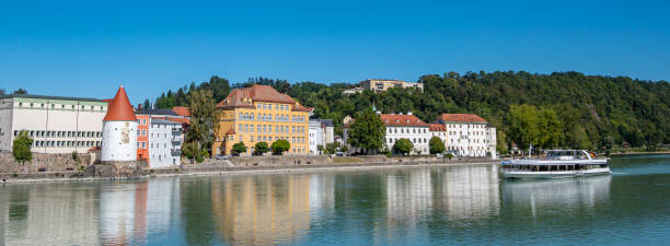 istock Panorama from the Schaiblingsturm in Passau 1175651642