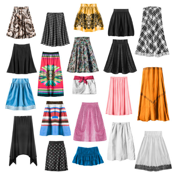 istock Group of skirts isolated 1175653198