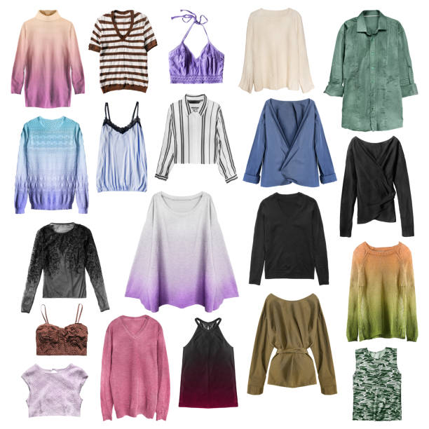 istock Group of shirts isolated 1175653200