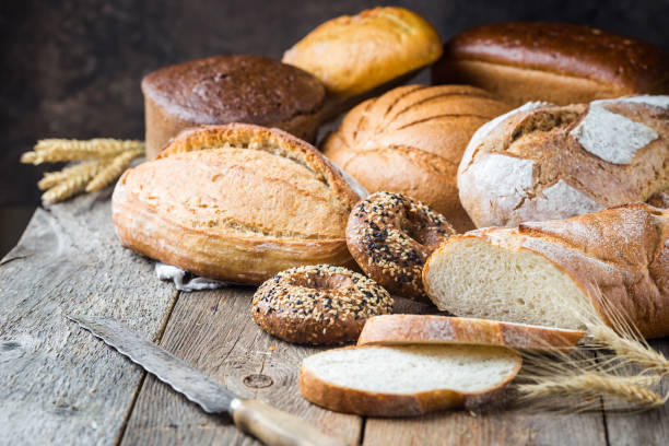 istock Assortment of baked bread 1175653339