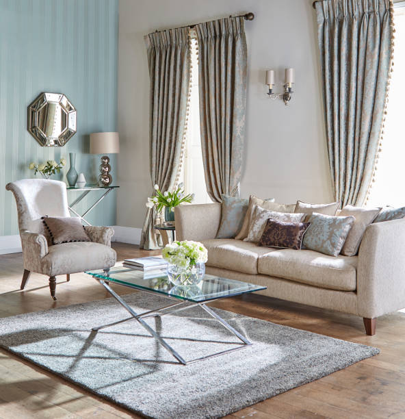 istock Beautiful living room interior 1175653784
