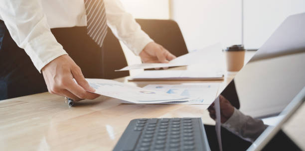 istock Young professional businessman planing his strategy for his upcoming project 1175664144