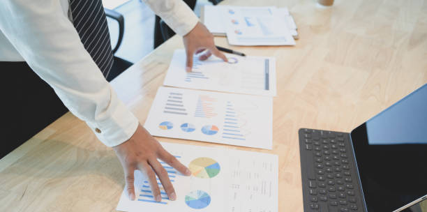 istock Young professional businessman planing his strategy for his upcoming project 1175664263