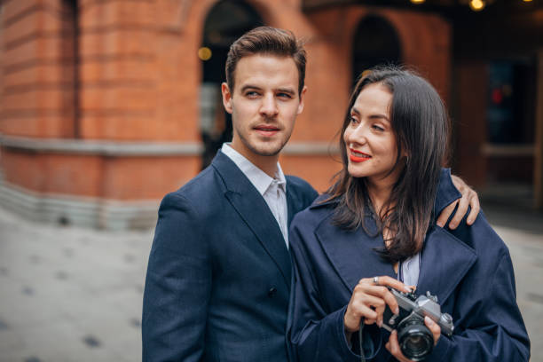 istock Couple standing outdoors 1175666375