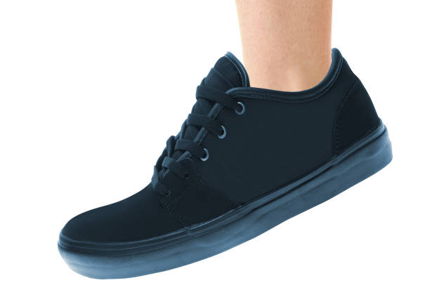 istock Blue sport shoe for running 1175666457