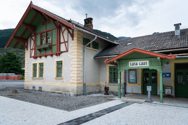 istock Railway station of Laas (South Tyrol, Italy) 1175668020