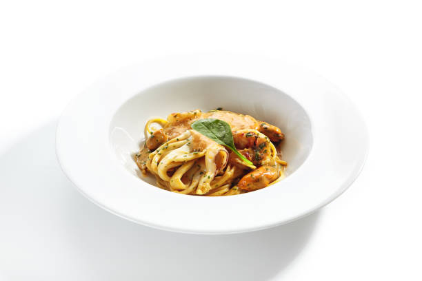 istock Exquisite Serving Crispy Argentine Shrimp and Squid 1175669827