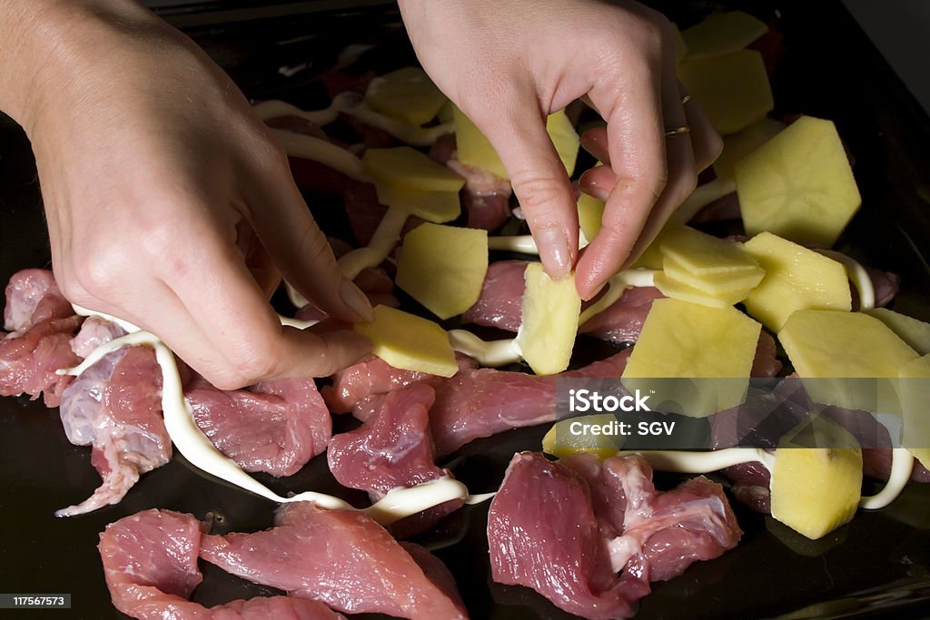 Cocina a la vista - Foto de stock de Alimento libre de derechos