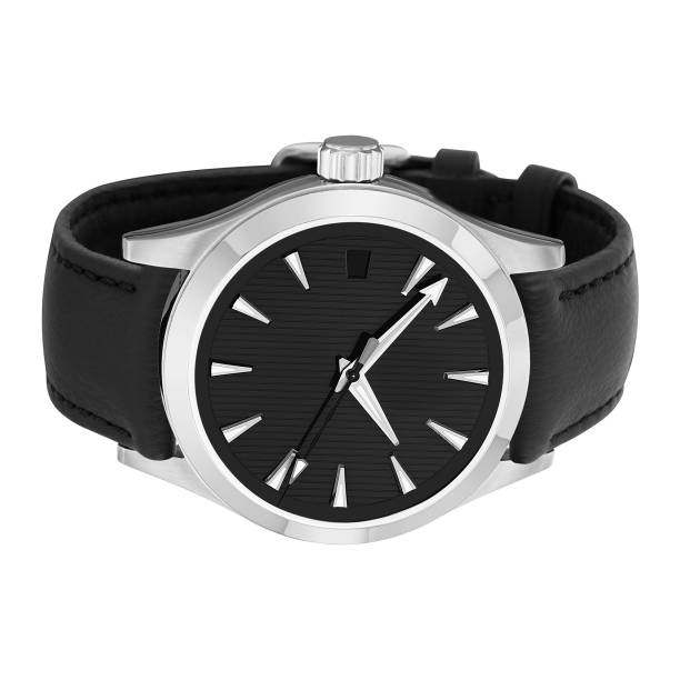 istock Men's mechanical watch isolated on white background 1175680778