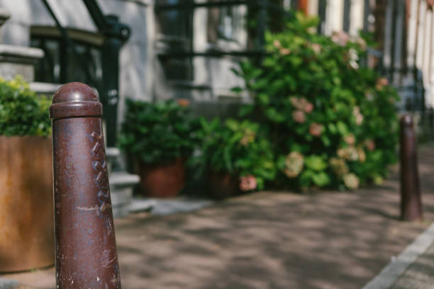 Amsterdammertje, traditional pole in Amsterdam, city pole in Amsterdam