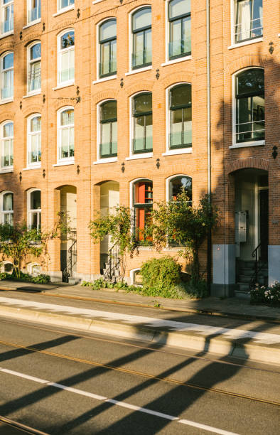istock Old Homes near Canal in Amsterdam 1175681628