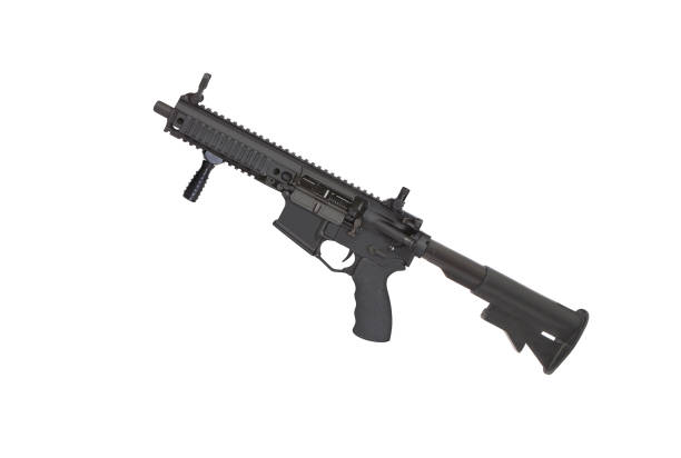 istock carbine isolated on a white background 1175681770