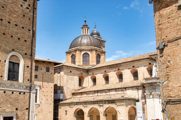 istock Urbino Cathedral. Color image 1175687964