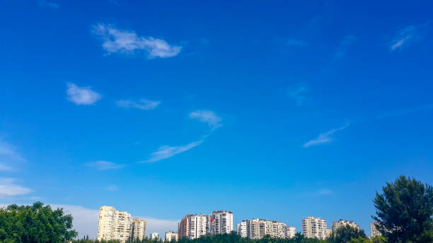 istock clouds and sea and mountains 1175691558