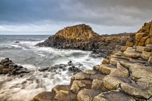 Photo of Impression of the Giants Causeway in Northern Ireland