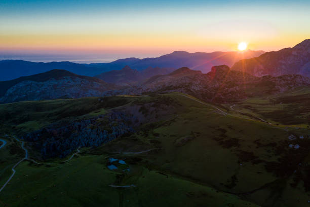istock Peaks of Europe at sunset, Spain 1175692837
