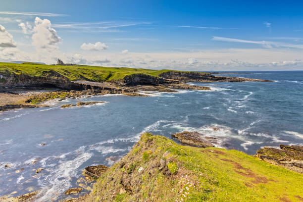 istock Mullaghmore Castle and the Cliffs in County Sligo, Ireland 1175693742