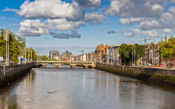 istock Grattan Bridge and River Liffey in Dublin, Ireland 1175695917