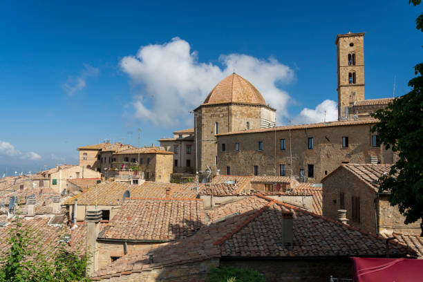 istock Panoramic view of Volterra, Tuscany 1175696079