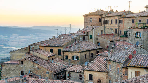 istock Panoramic view of Volterra, Tuscany 1175696102