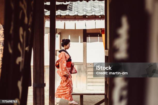 Geisha Stock Photo - Download Image Now - Kyoto City, Kyoto Prefecture, Japan