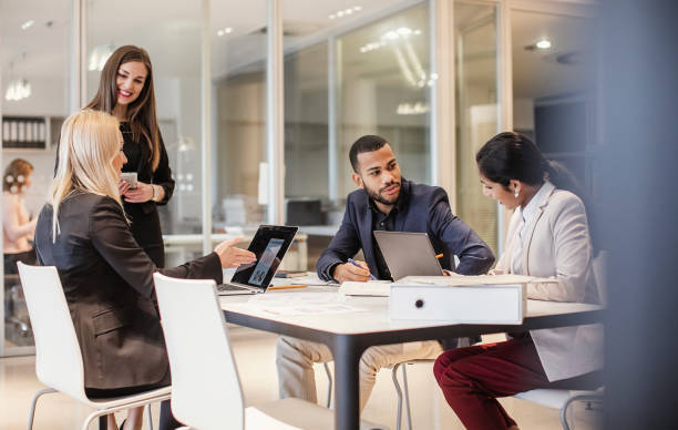 istock Business People Having a Meeting 1175698781
