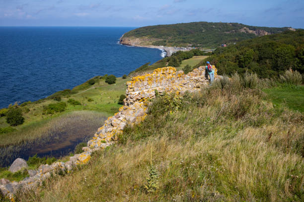 view from Hammershus