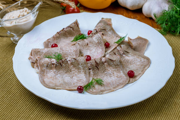 istock Beef tongue with horseradish 1175700501