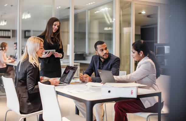 istock Business People Having a Meeting 1175700518