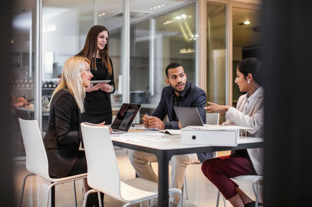 istock Business People Having a Meeting 1175701633