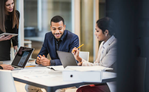 istock Business People Having a Meeting 1175703313