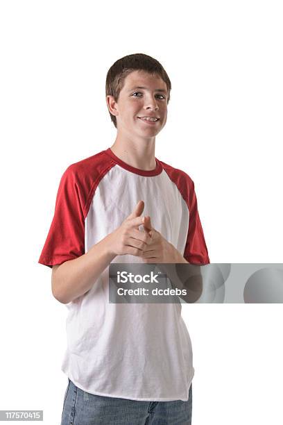 Pointing At You Stock Photo - Download Image Now - 12-13 Years, Casual Clothing, Child