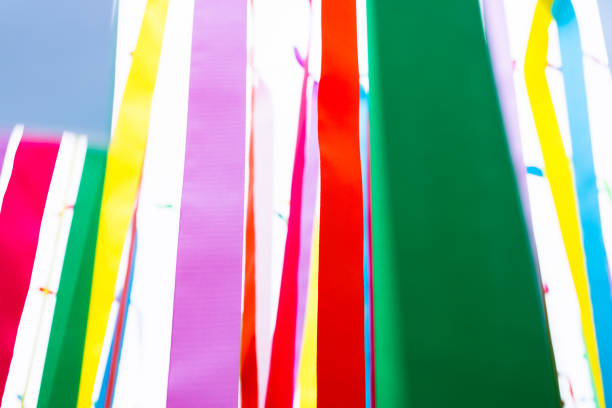 istock Abstract Colorful Ribbons 1175706508