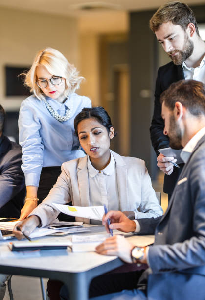 istock Business People Having a Meeting 1175708078