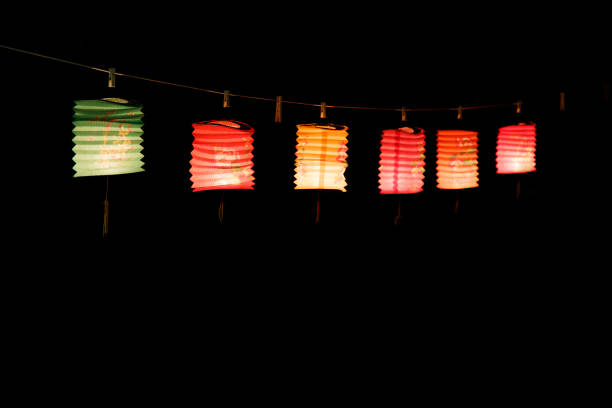istock Colorful Lantern Being Displayed During Mid Autumn Festival 1175709180