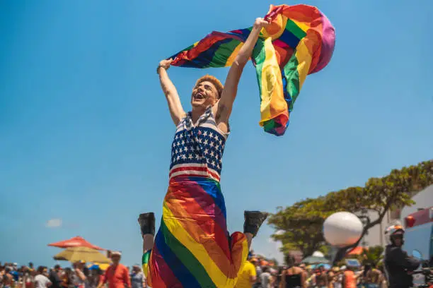 Photo of The scream of freedom, LGBTQI Pride Event in Recife, Pernambuco, Brazil