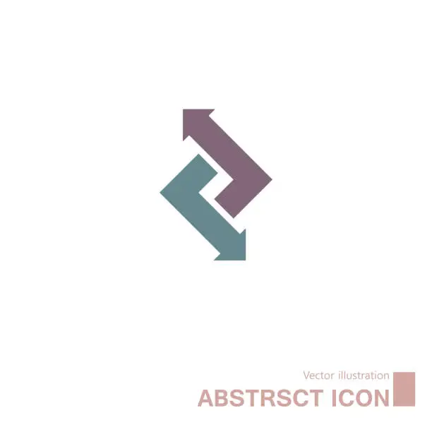 Vector illustration of Abstract symbol design.