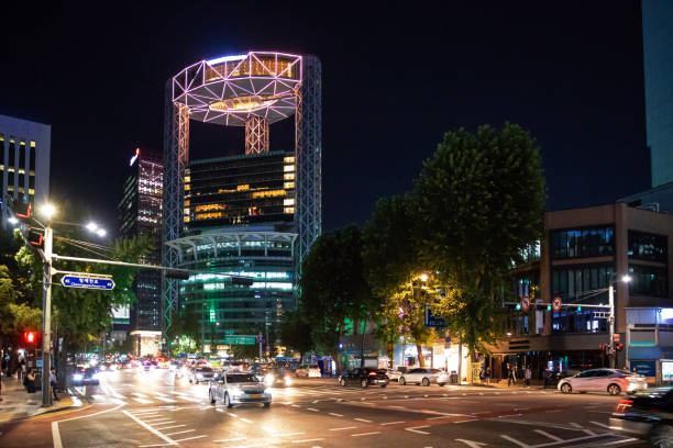 istock Night Cityscape Seoul 1175722887
