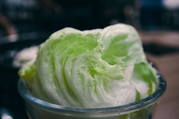 istock Fresh green Iceberg Lettuce for salad or appetizer 1175722979