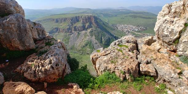 istock Amazing landscape seen from Mount Arbel, Israel. 1175730837