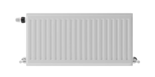 istock Radiator isolated cutout, white background. 3d illustration 1175732517