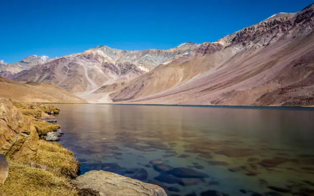 Chandratal Lake is a high altitude lake in Spiti Valley, India. Also known as Lake of the moon