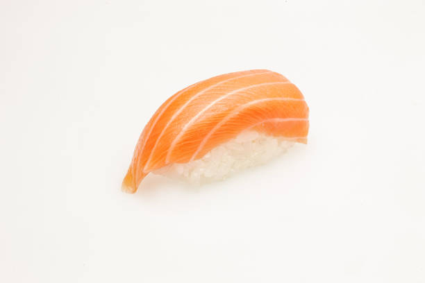 istock Japanise nigirizushi on white background. 1175733244