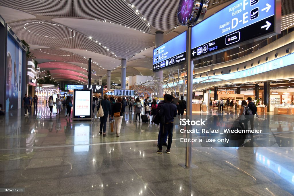 Istanbul Airport IST - Lizenzfrei Architektur Stock-Foto