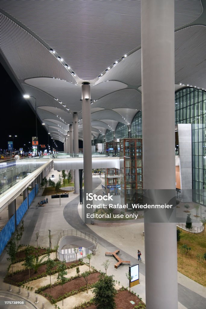 Istanbul Airport IST - Lizenzfrei Architektur Stock-Foto