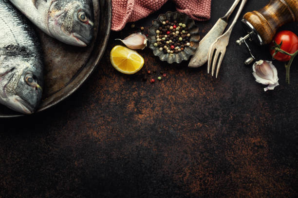 istock Food background with ingredients 1175744658