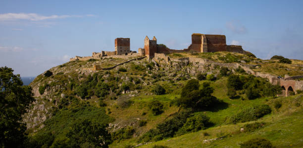 istock Island castle, ruins and beautiful nature 1175745699
