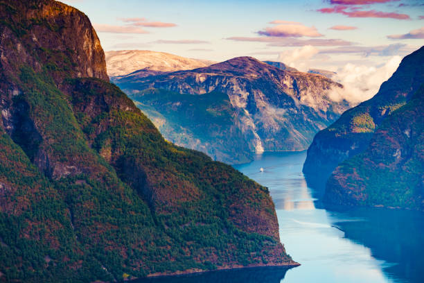 istock Fjord landscape Aurlandsfjord in Norway 1175749402