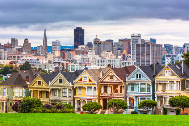 istock San Francisco, California, USA from Alamo Square 1175751119