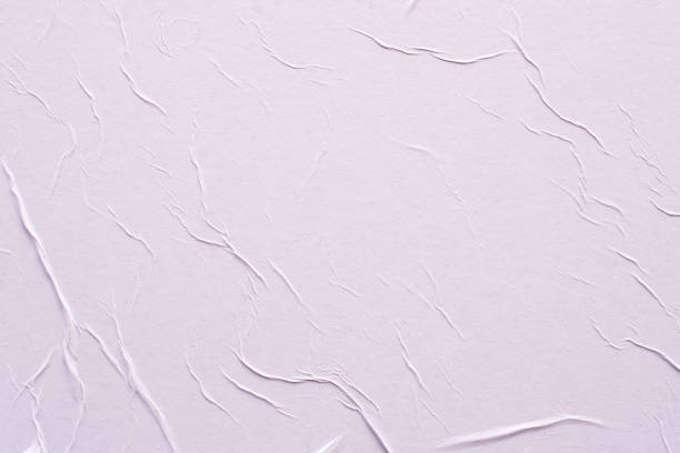 White sheet of crumpled paper.